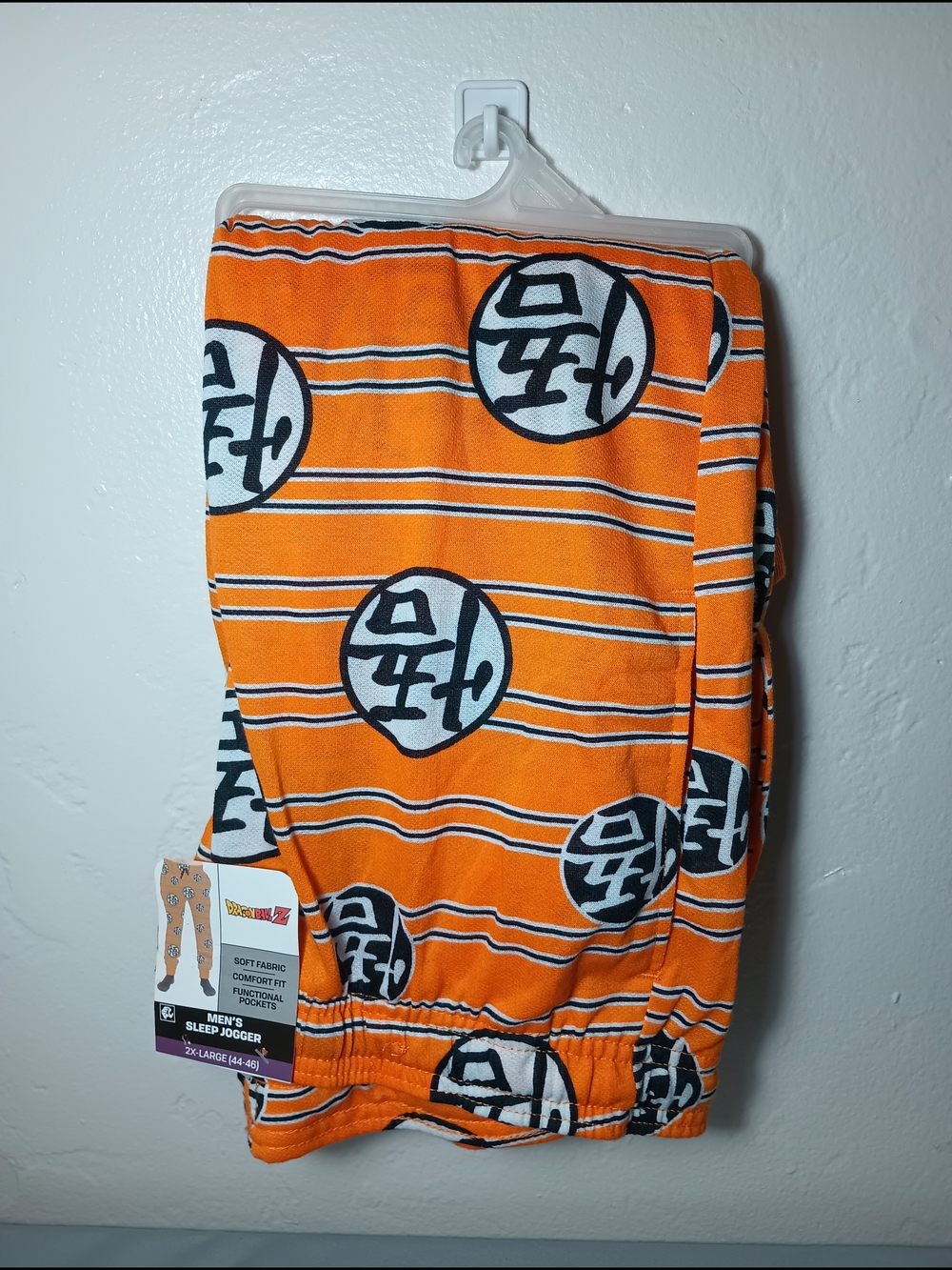 Dragon Ball Z Orange Men's Sleep Jogger Pants